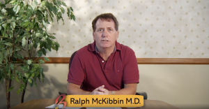 Dr McKibbin discussing Colon Cancer Screening